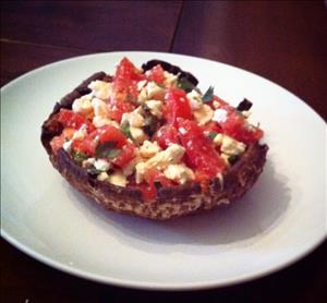 Stuffed Portobello Mushroom